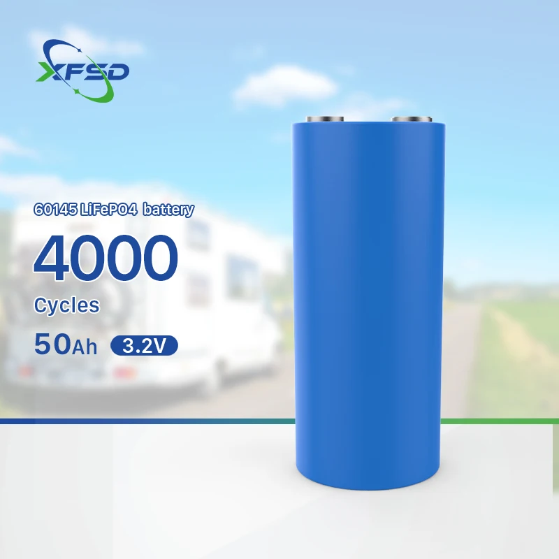 60145 50ah 3.2v LiFePO4 Lfp 원통형 셀 배터리