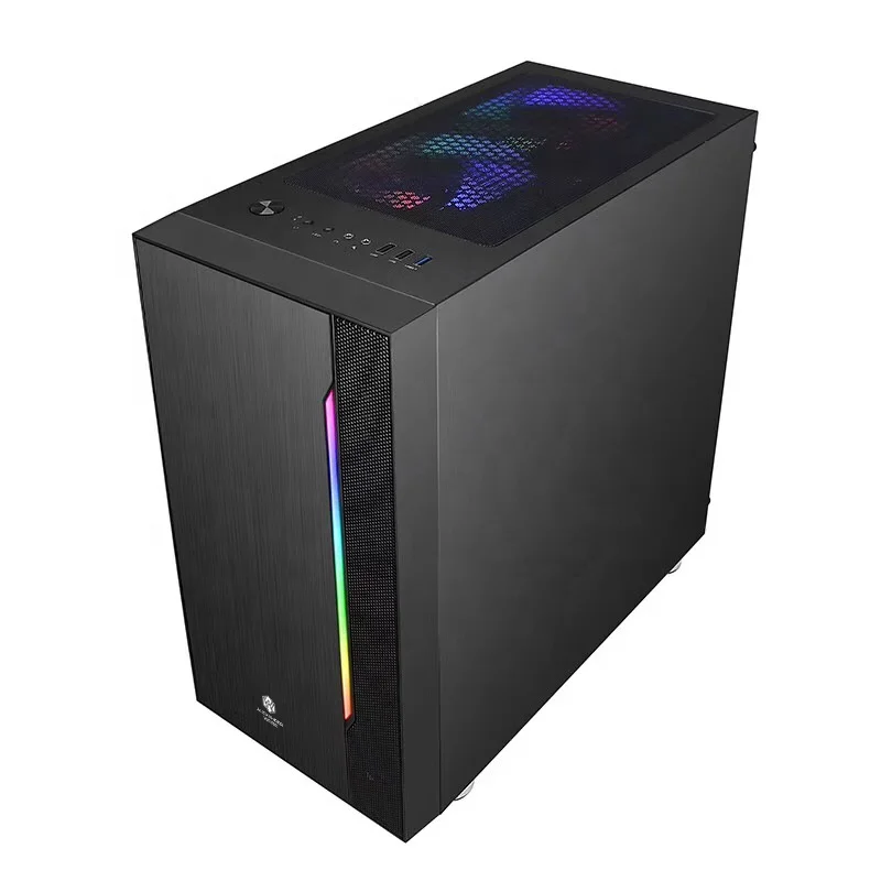 Лидер продаж игровой чехол для микрокомпьютера с полосками ARGB дополнительная акриловая боковая