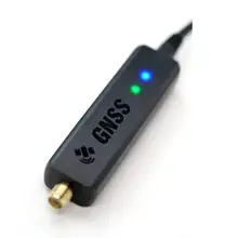 Accurate USB GPS & GNSS Receiver with BT Antenna GIS GPS for Mapping Tracking Data Logger Featuring Galileo QZSS IRNSS
