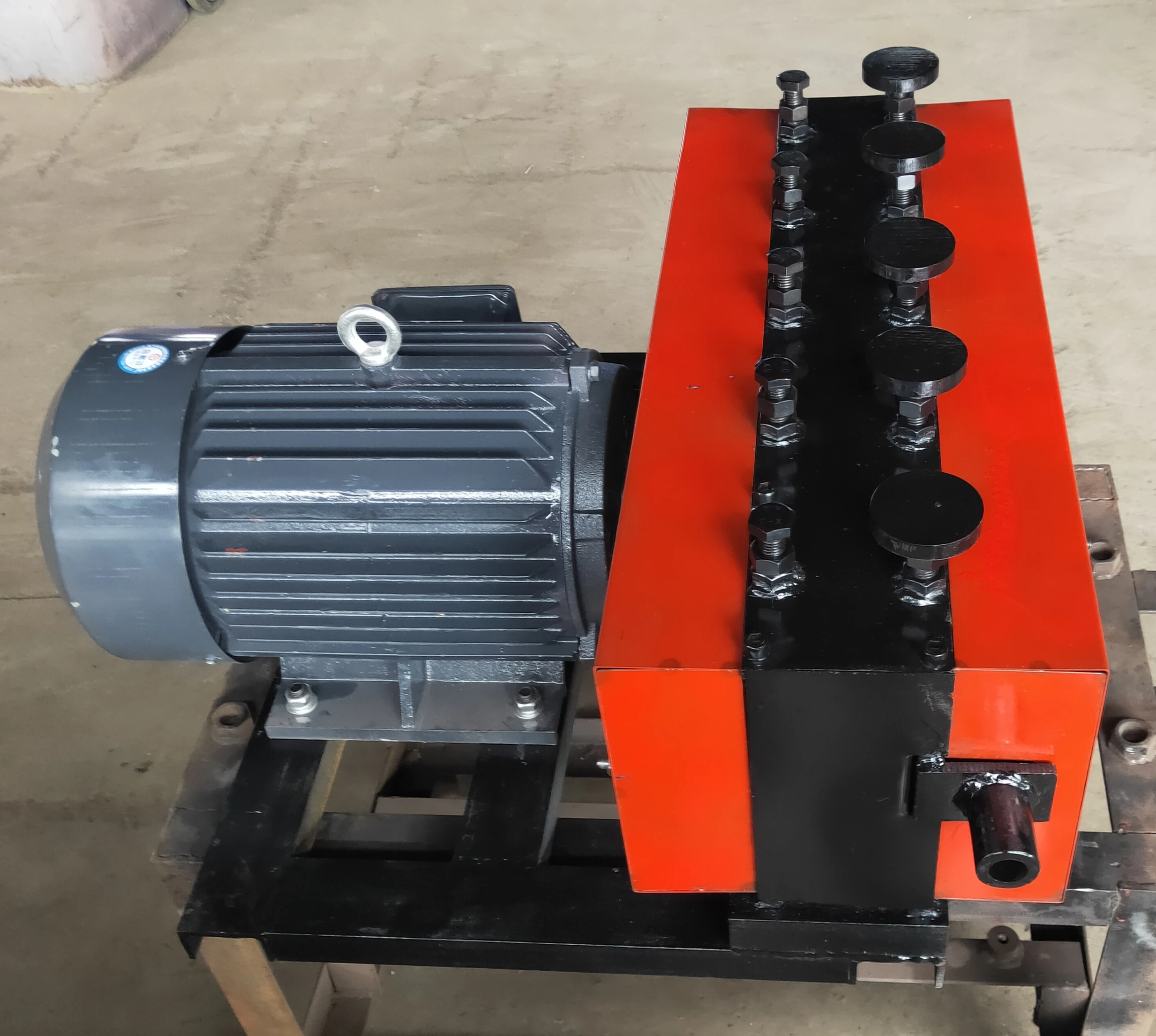Prestressed Machine Electric Threading Machine for Sending Strand Pc Strand Pusher