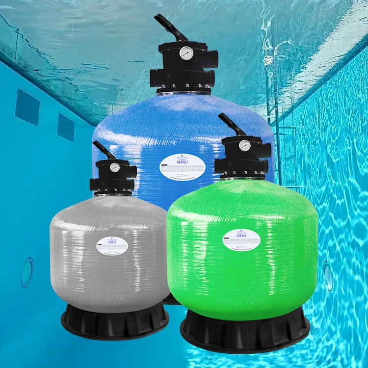 Swimming Pool Sand Filter with the Function of Automatic Washing