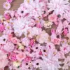 100 pink roses