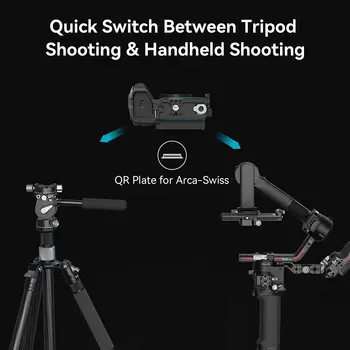 SmallRig Handheld Cage Kit for Sony FX30 FX3 with XLR Handle Extension Rig, Wrist Strap and Clamp for - 4184 detail image