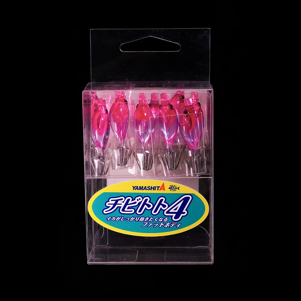 Japan Yamashita Tibitoto Small Squid Jigs 10pcs A Box Squid Bait Buy