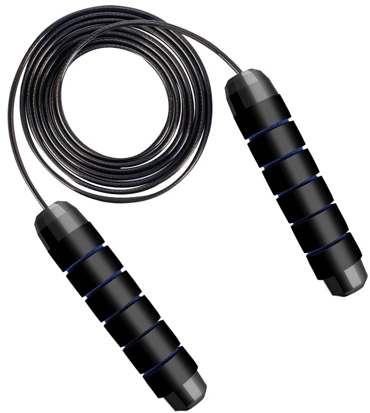 Adjustable with Ball Bearings Rapid Speed Jump Rope Crossfit Excercise Fitness 