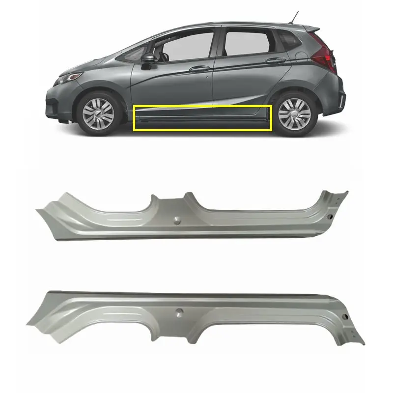 04641-T5R-A00ZZ high quality car body left right side lower rocker panel for Honda Fit Jazz GK5 2015 2016 2017 2018 2019 2020