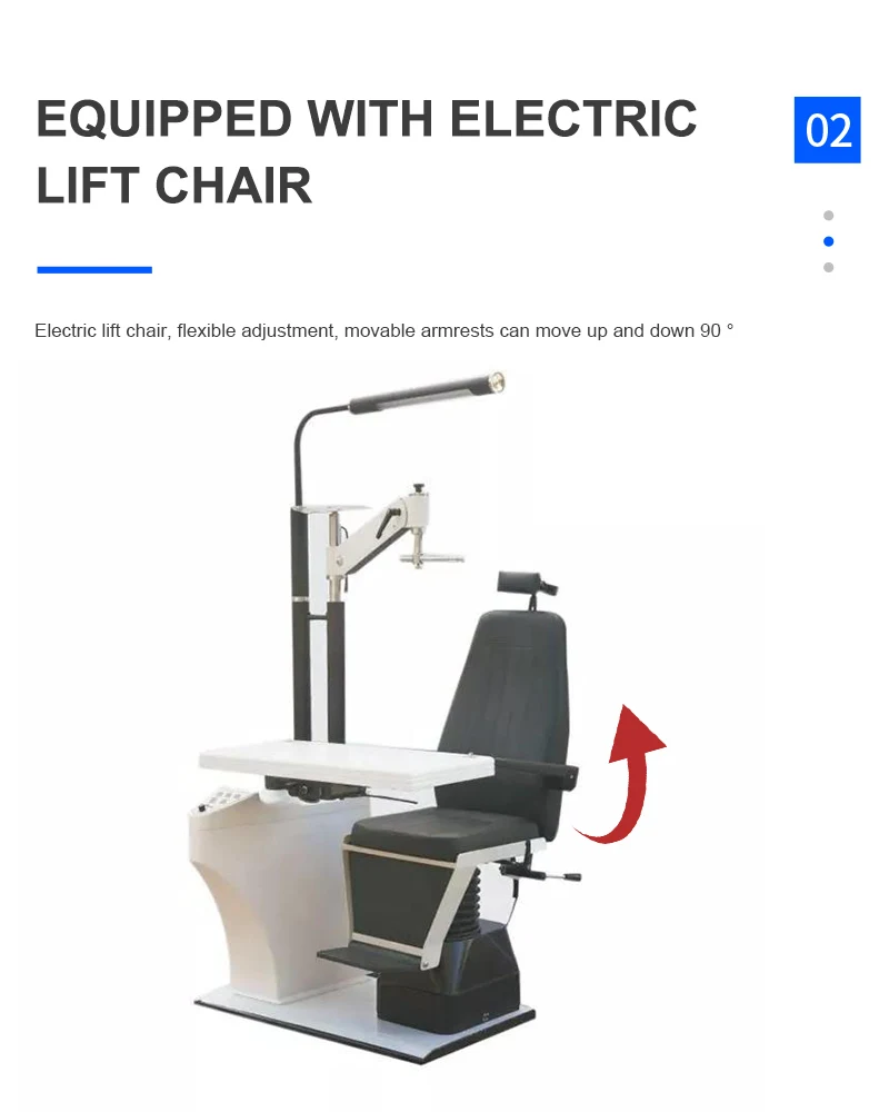 Rightway Brand High quality ophthalmic equipment TR-102A combined table ophthalmic unit