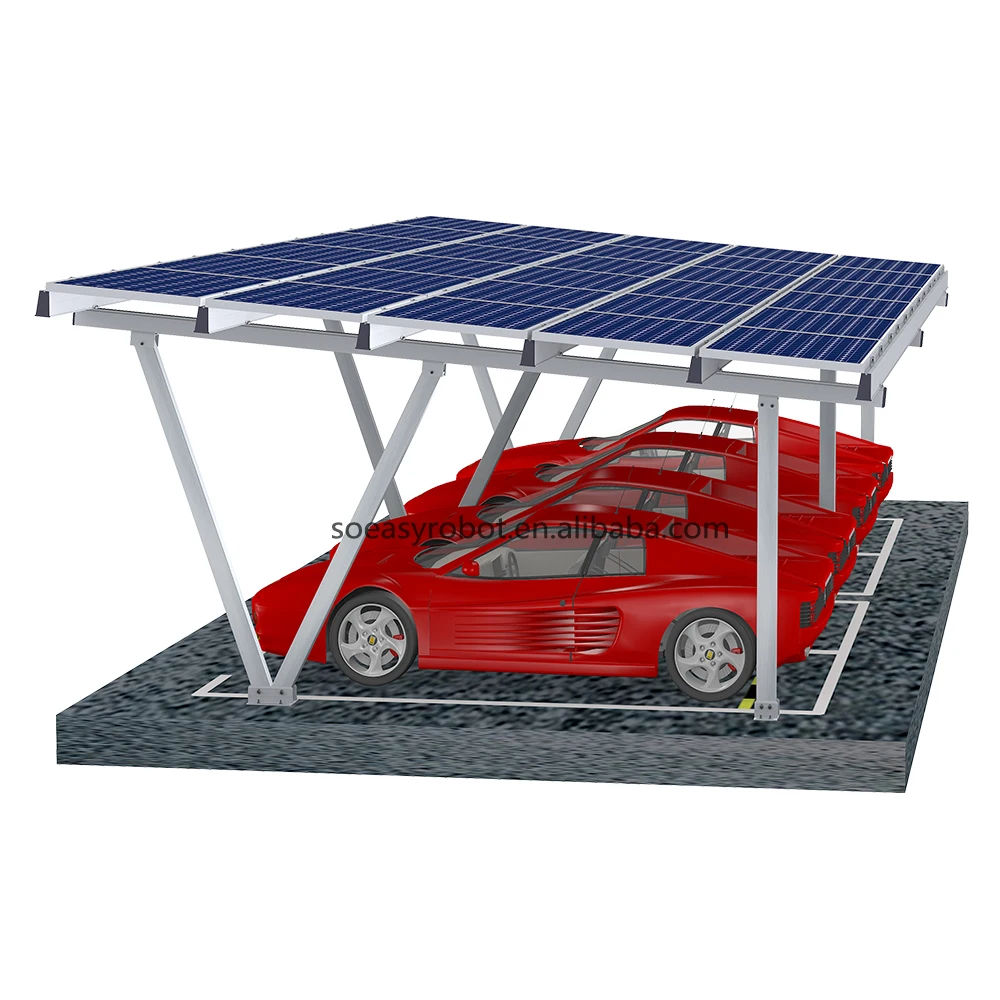 Asymmetric Solar Carport