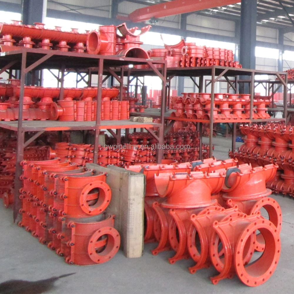 High Quality Ductile Iron Tapping Saddle For Di Pe Pvc Pipe Buy