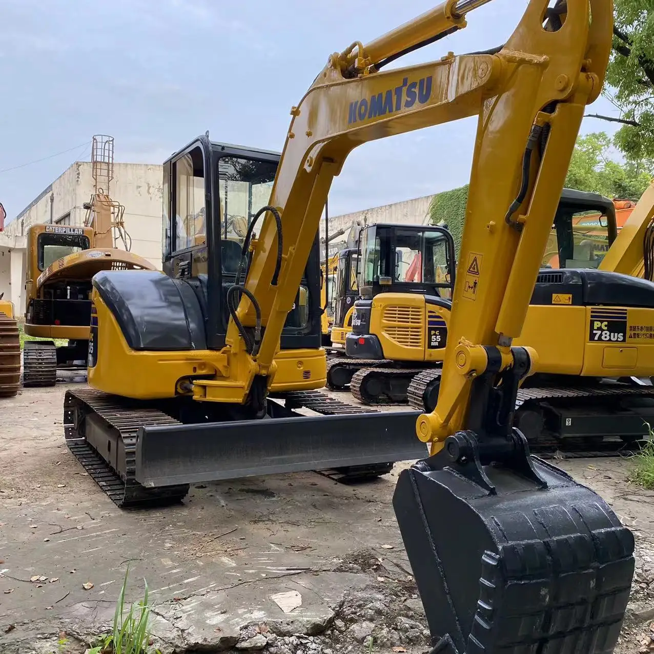 Japan's Komatsu Excavator Pc35mr Used Excavator Mini Japan's ...