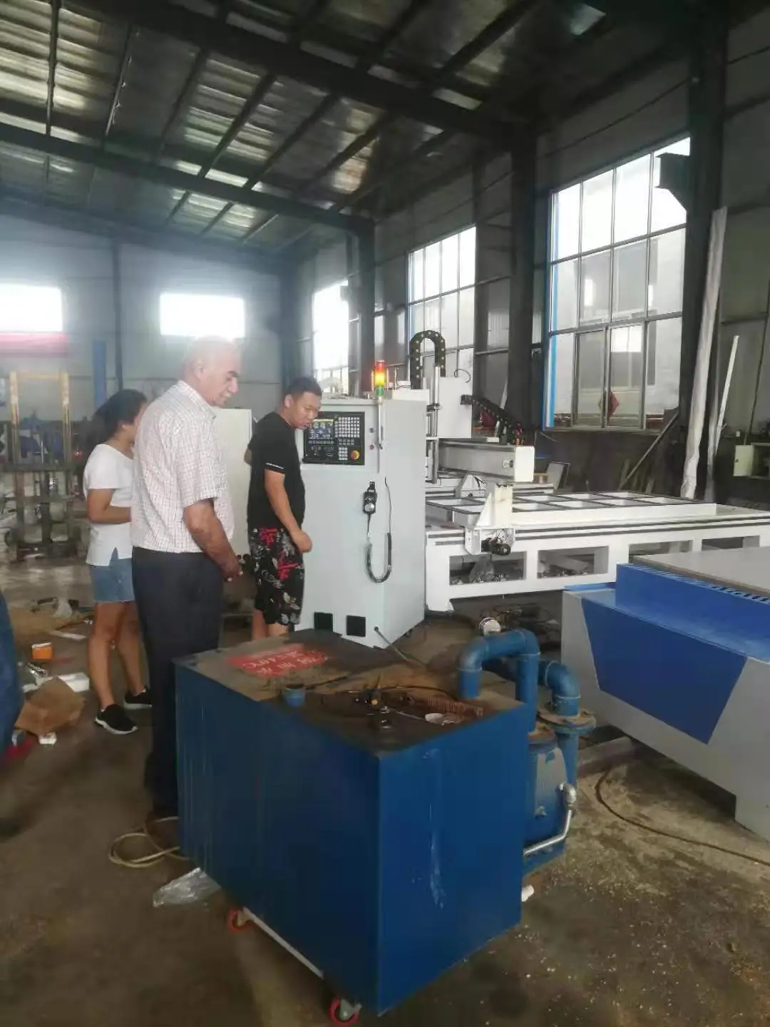 Hailiju Wood Clamping Systems Wood Beams Pneumatic Rotary Clamp Carrier