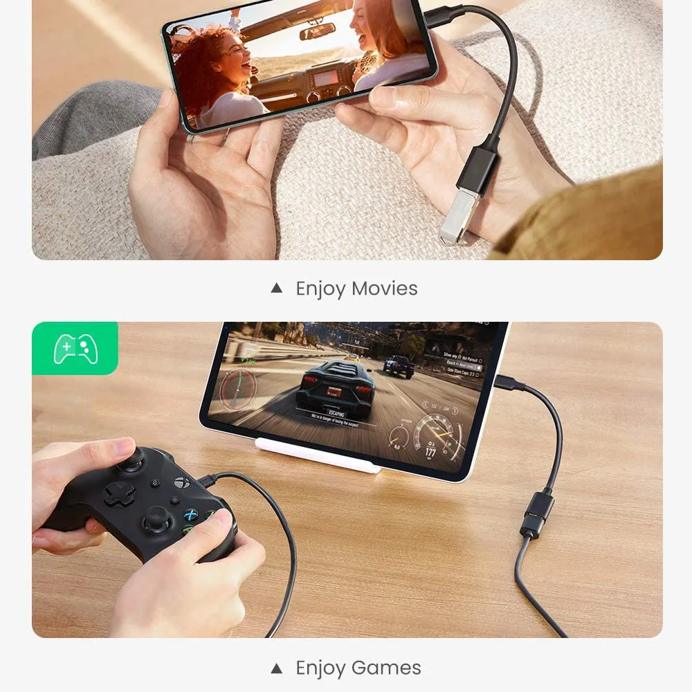 OEM Manufacturer USB C to USB Adapter Type C Male to USB 3.0 Female OTG Cable for Android and Type C Devices