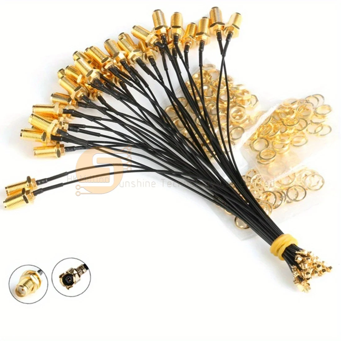 -4 к разъему SMA женскому, антенный кабель 15 см, UFL, Wi-Fi, с низкими потерями