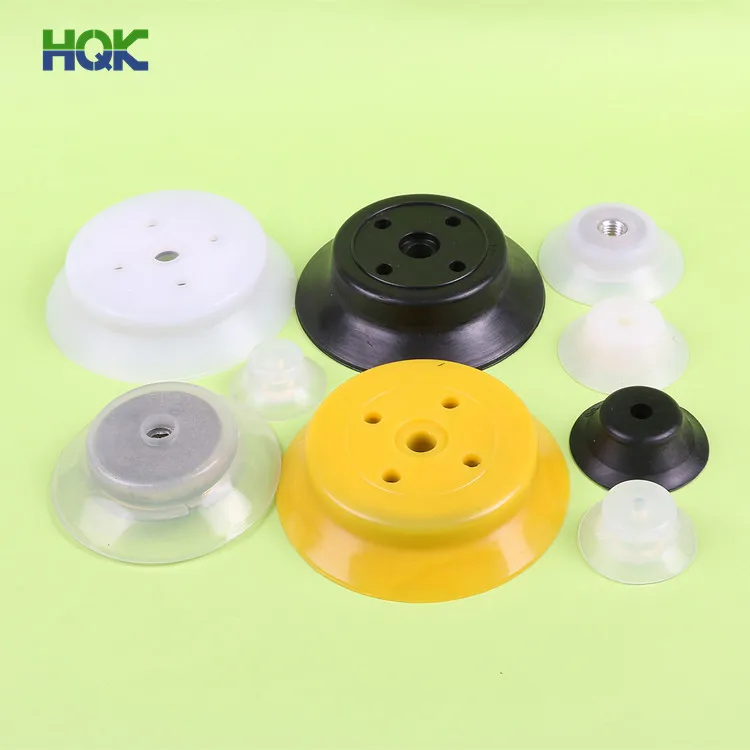 Factory High Quality Custom Powerful Industrial Pump Cnc Red Smc Silicone Suction Cup Vacuum Sucker