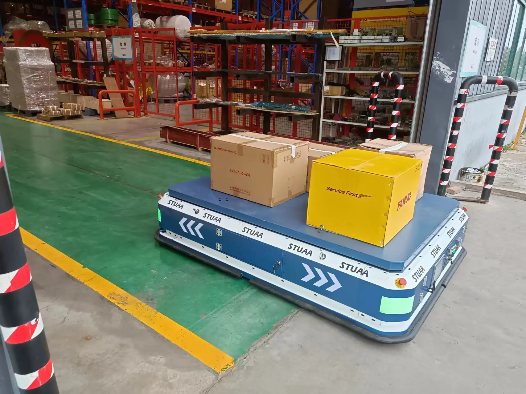 Industrial Automated Guided Vehicle Agv Robot Price Transport Cargo
