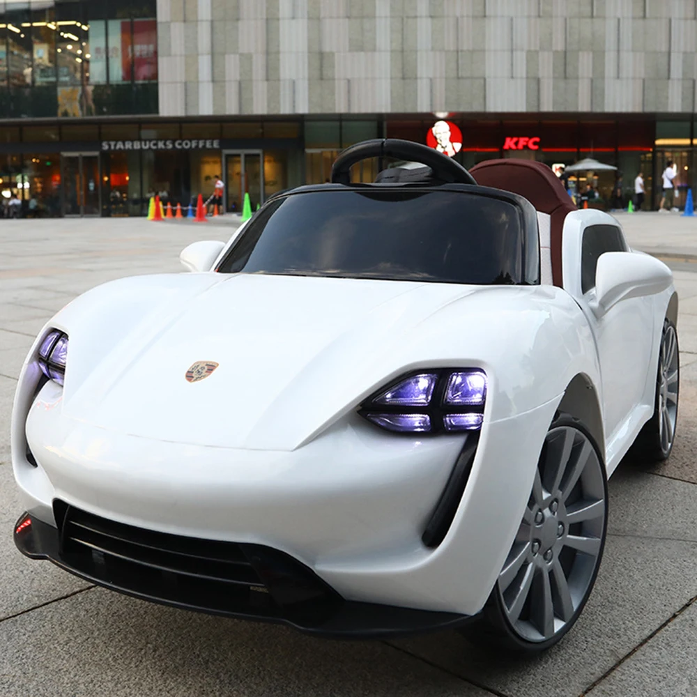 Classic Best-Selling Children's Electric Four-Wheel Dual-Drive Remote Control Ride-On Rechargeable Kid's Car