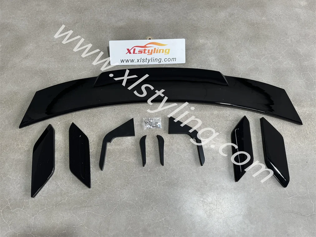 Car Conversion Type-r Style Car Rear Bumper Accessories Spoiler For ...