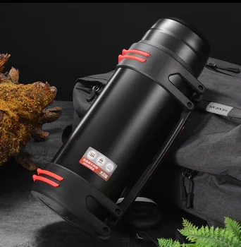 2 Litre Stainless Steel Thermal Thermos Vaccum Flask Big Capacity for Hot and Cold Beverages for Business Gifts