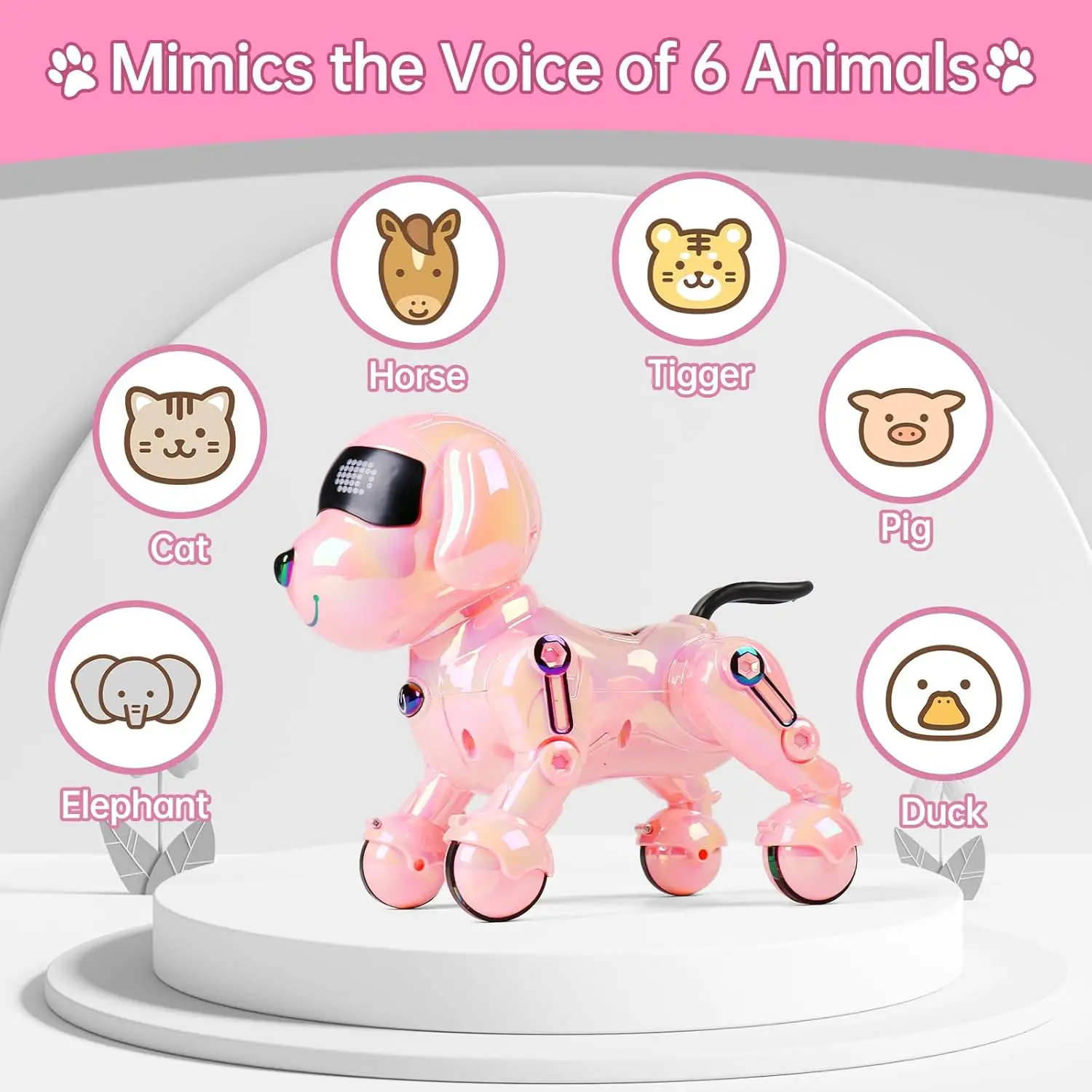 CHIEN ROBOT TÉLÉCOMMANDÉ Programmable Et Interactif EUR 51,24 - FR CHIEN ROBOT TÉLÉCOMMANDÉ Programmable Et Interactif EUR 51,24 - FR