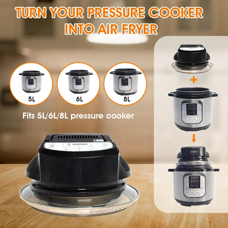 Glass Lid Instant Pot Air Fryer Qt Lid High-quality Tempered Glass