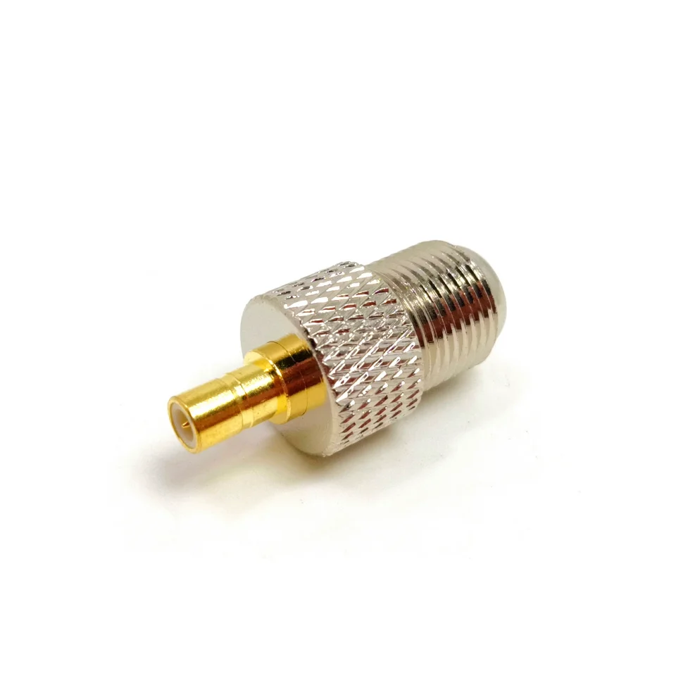 SMB Male Plug to F Female Connector Jack Adapter Radio Adapter Coaxial Connector supplier