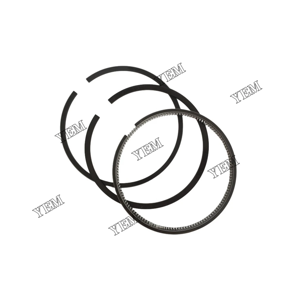 3x for Yanmar Piston Rings 0.5 3TN82 Engine Spare Parts 2