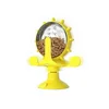 Fortune Wheel Cat Treat Toy - Yellow