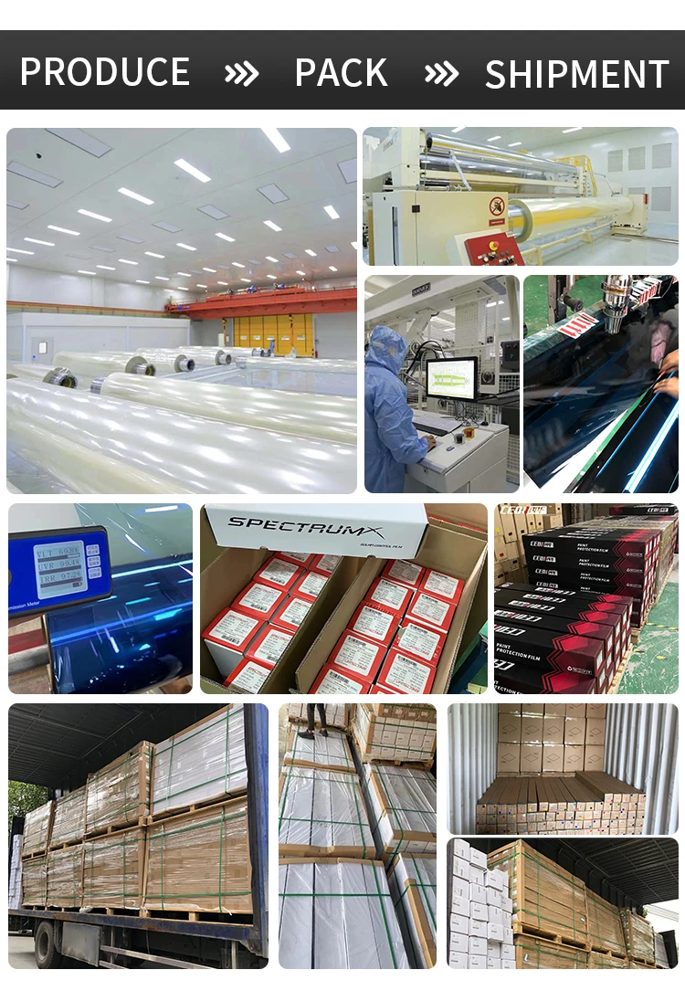 Satin Matte Paint Protection Film with 10 Years Warranty Self-adhesive UV Proof TPU PPF for Car Body