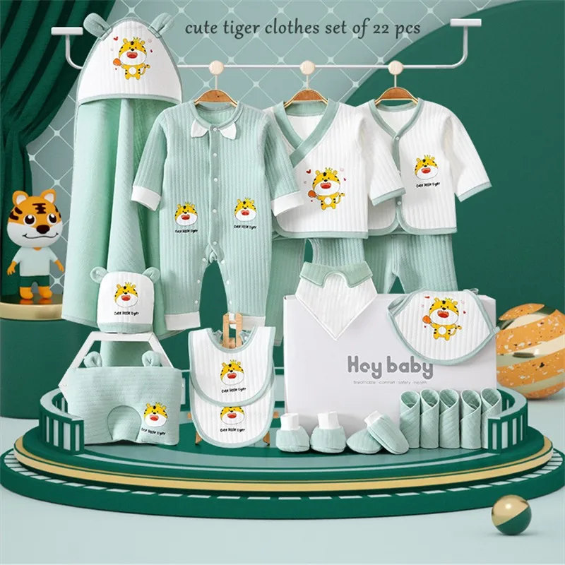 15/22/24/25 Pieces Infants Clothing Set Newborn Clothes Suit Baby Girls