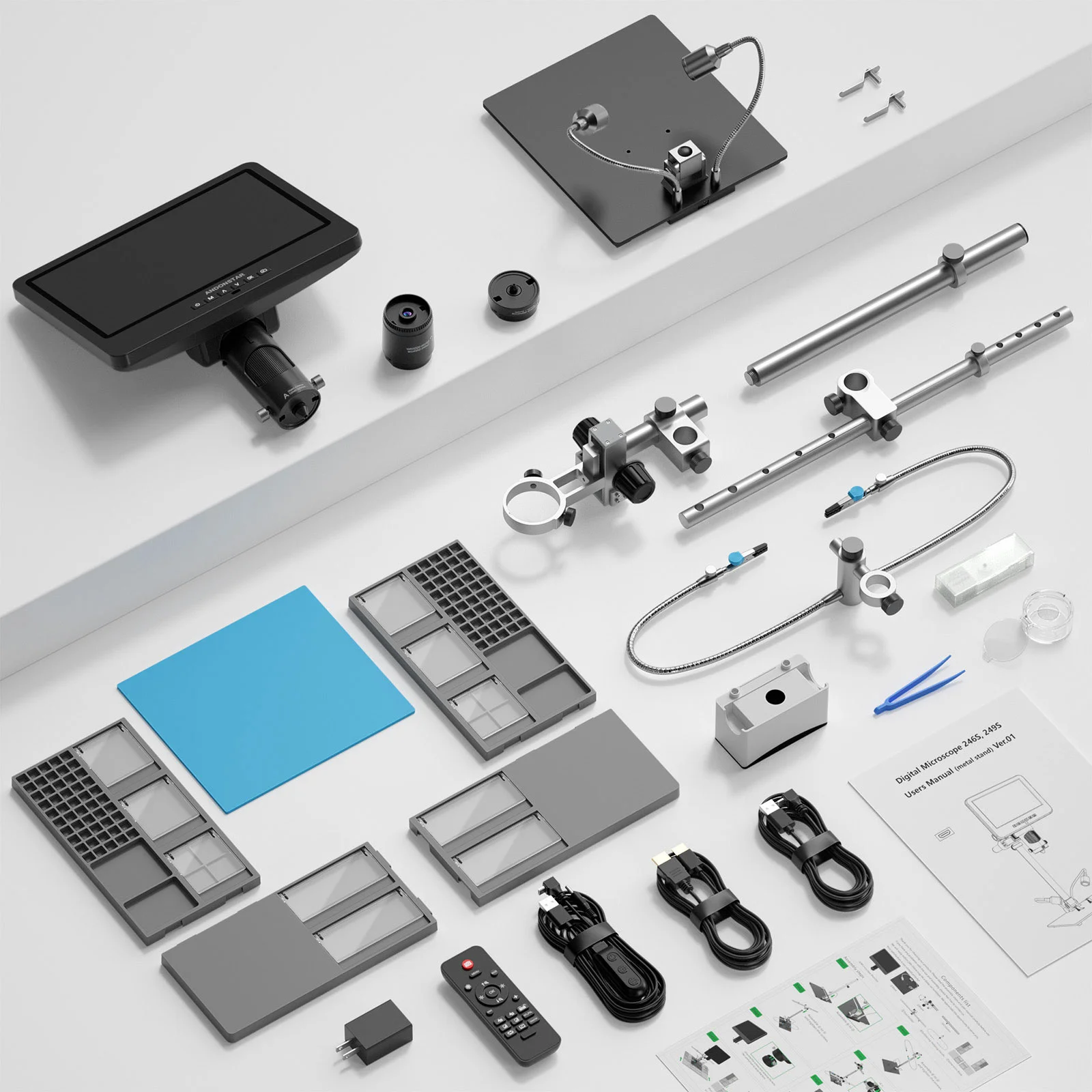 特別価格Andonstar HDMI デジタル顕微鏡 AD207S-Pro はんだ付け顕微鏡 コイン顕微鏡 エラーコイン用 電子顕微鏡キット並行輸入 特別価格Andonstar UHD 2160P HDMI デジタル顕微鏡 はんだ付け用