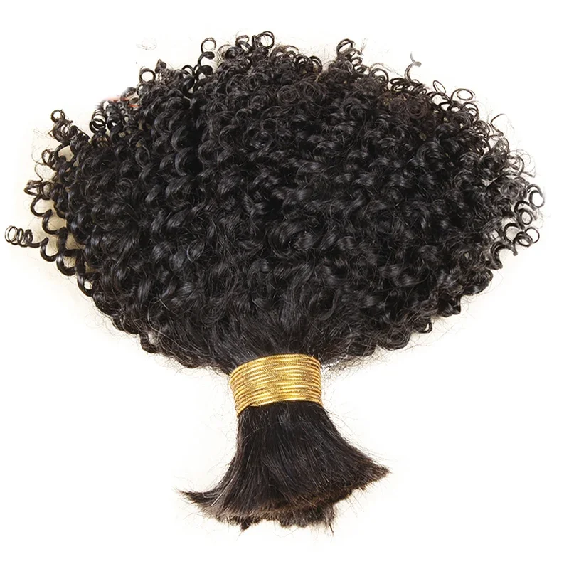 Păr uman scurt, creț, afro, pentru împletituri, extensii de păr Remy mongol_voghion.com