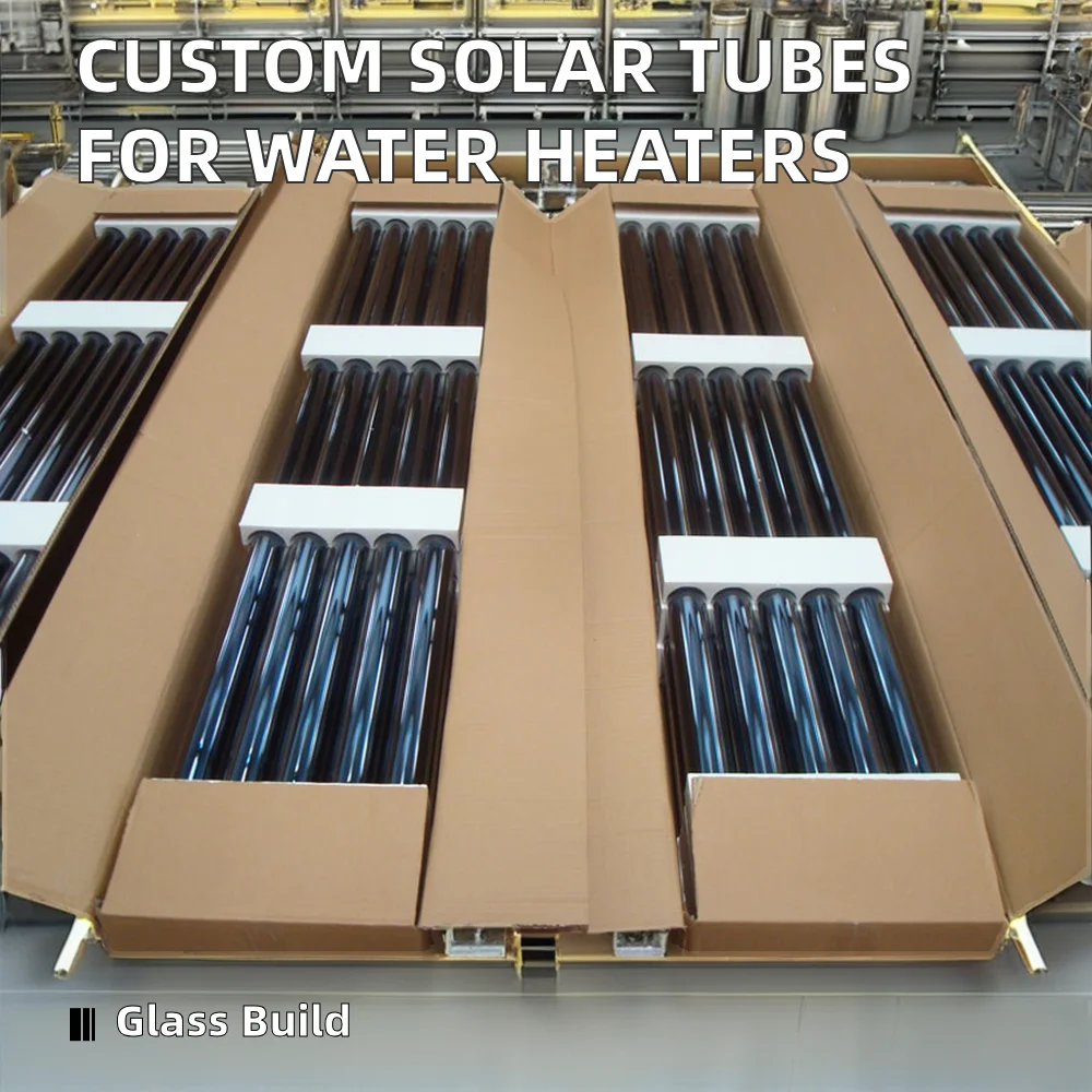 IMPOSOL Customize Size Evacuated Solar Vacuum Tube 47/1500 58/1800 58/2100 for Solar Water Heater Solar Collector