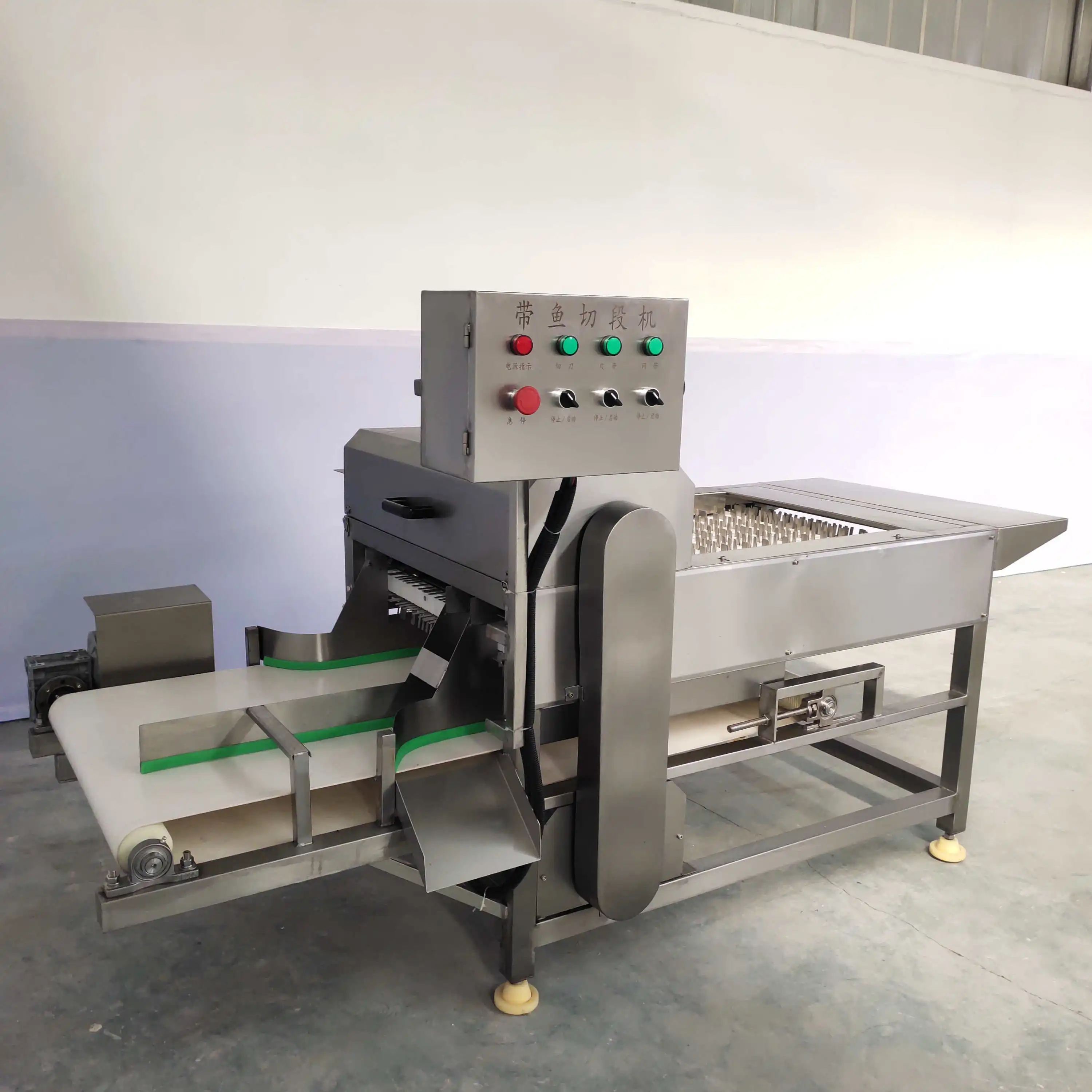 Automatic Small Electric Fresh Fish Cube Cutting Machine Price for Fish Farming