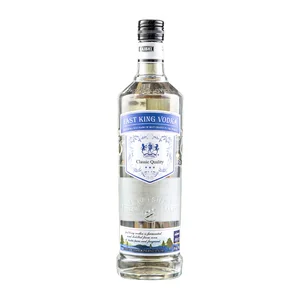 FASTKING Premium Pure Vodka 40% ABV 750ml Grade a Smooth & Clean Taste Ready to Drink Bottle Bulk Wholesale for Bars & Retail