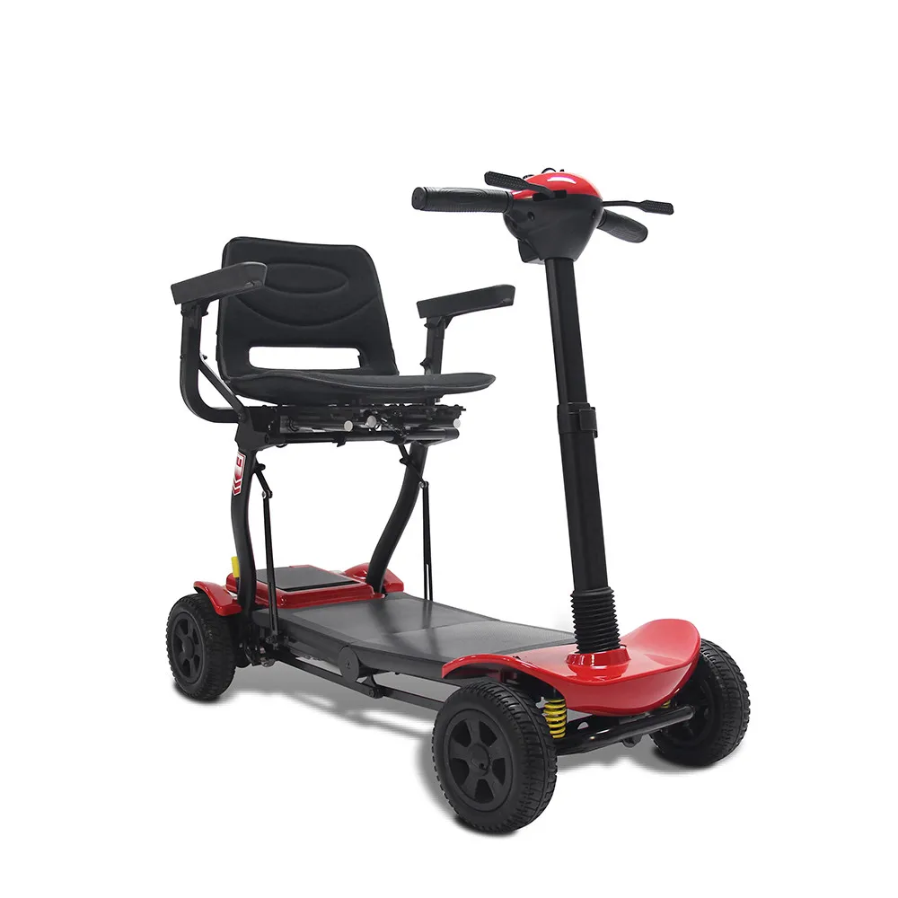 Off Road Mobility Scooter for Sale Enclosed Joystick Advanced 8 Inches Suitcase Disabled Autofold Foldable Outdoor Courser Ce