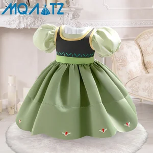 MQATZ Hot Sale Kids Short Sleeves 2 Years Old Costume Princess Party Dress Girl Movie Cosplay for Girls