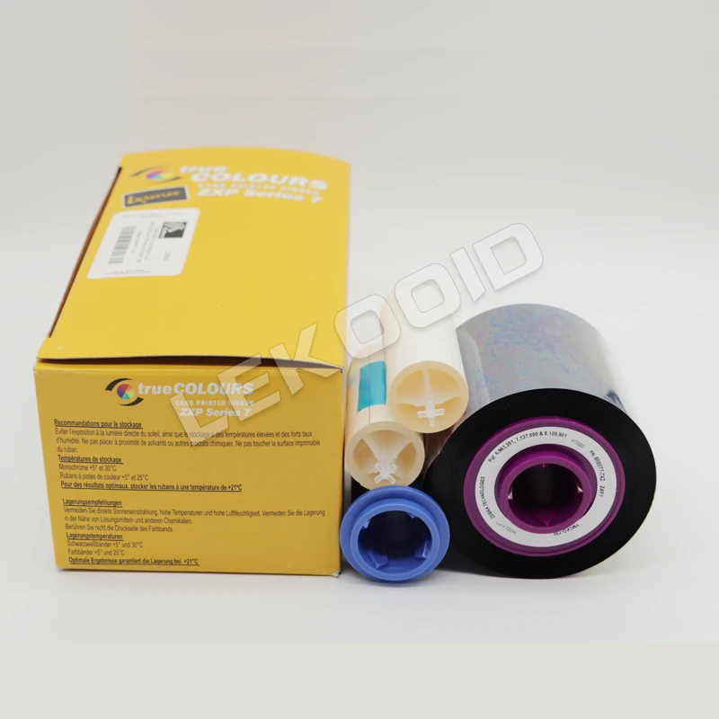 800077-742 - Fita Universal YMCKO Zebra 750 Imagens para