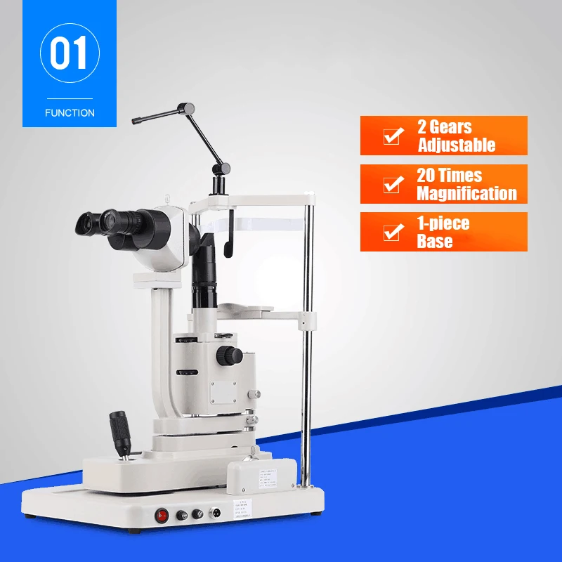 Popular Ophthalmic Slit Lamp Microscope Optical Shop Inspection Instrument for Optometry Equipment