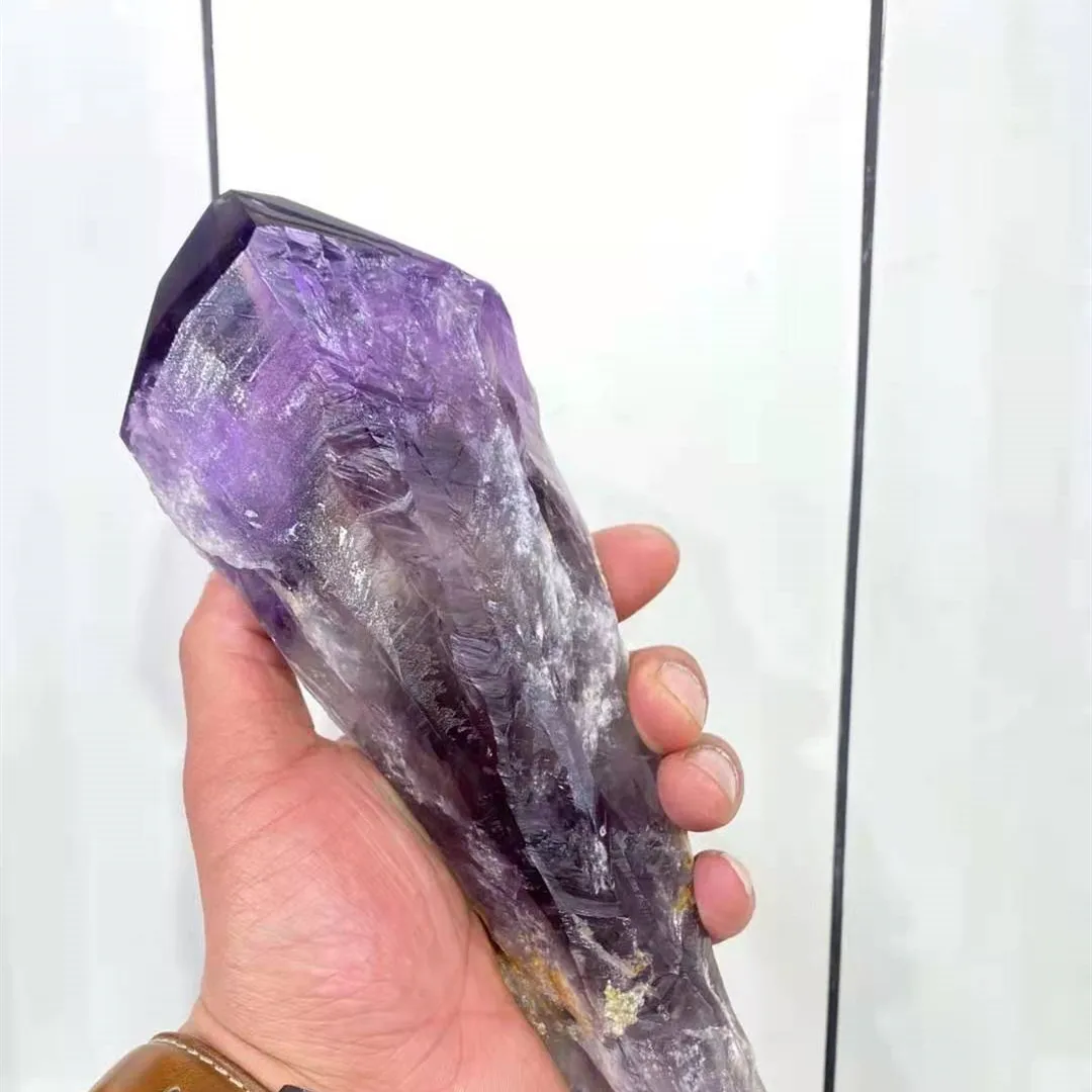 Dragons tooth Amethyst tapered crystal points 2-3 inch 5 point lots 