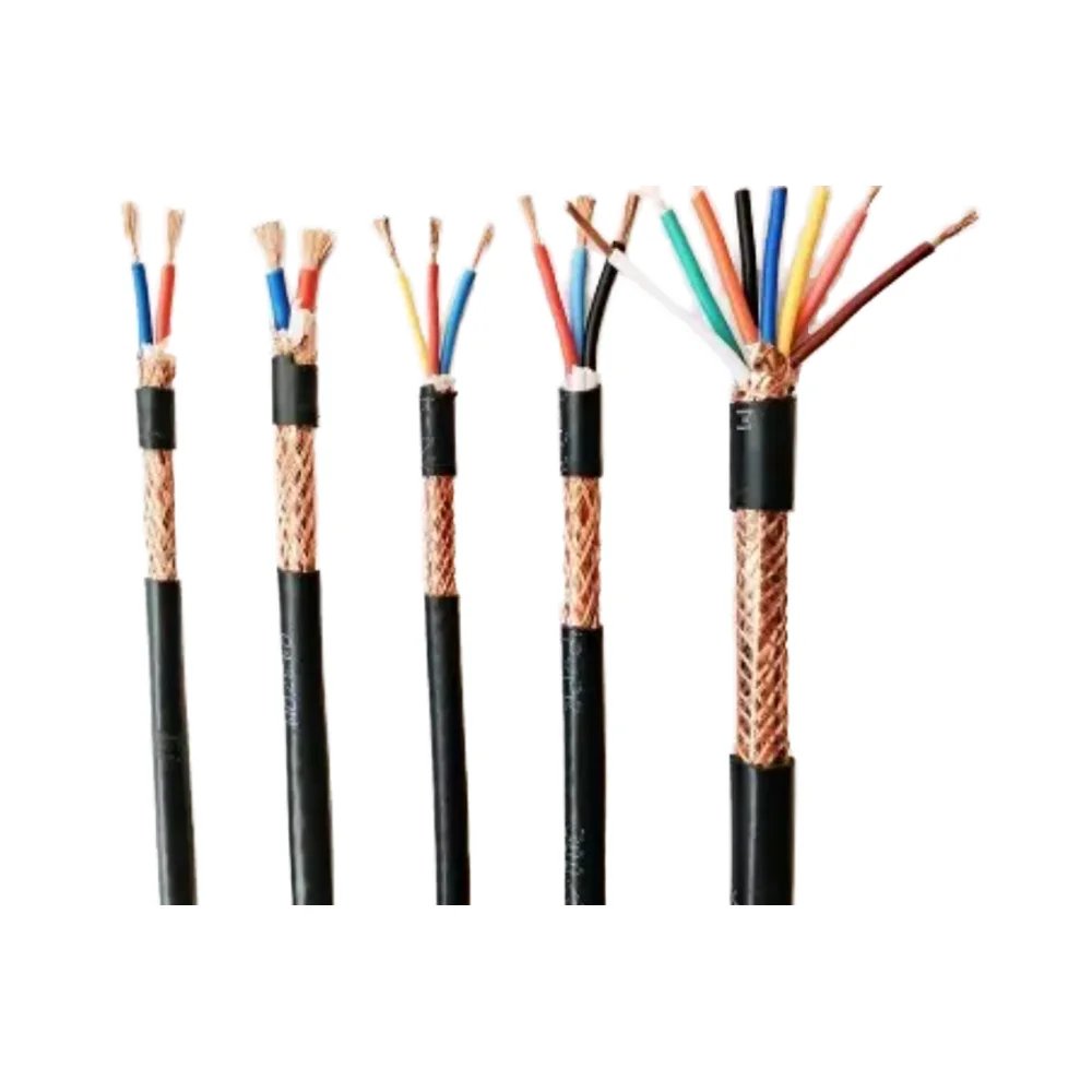 0.3mm2 300/500V RVVP multicore copper wire shielding copper conductor shielded cable for data transmission