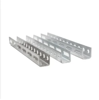 perforated steel channels price c-channel c section purlins zinc galvanized C steel profile sizes
