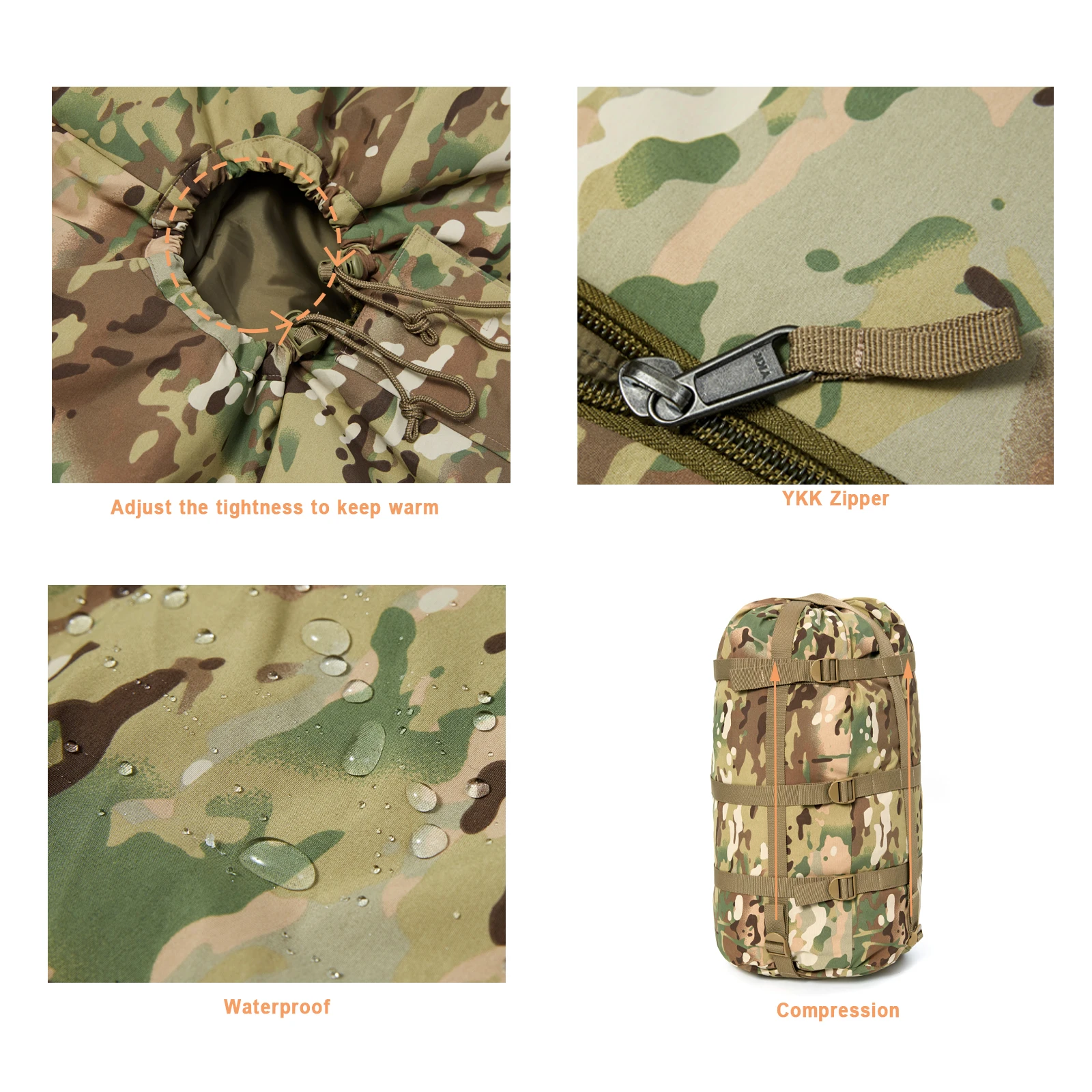 Rifleman Gm Modular Sleeping System Multicam Bivy Cover Winter Sleeping