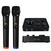 UK power adapter black mic