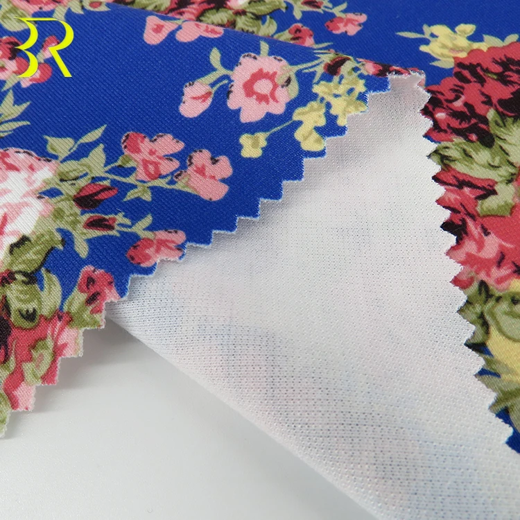 2021 оптовая продажа 95% T 5% SP полиэфирная пряжа с принтом NR Roma ткань для одежды