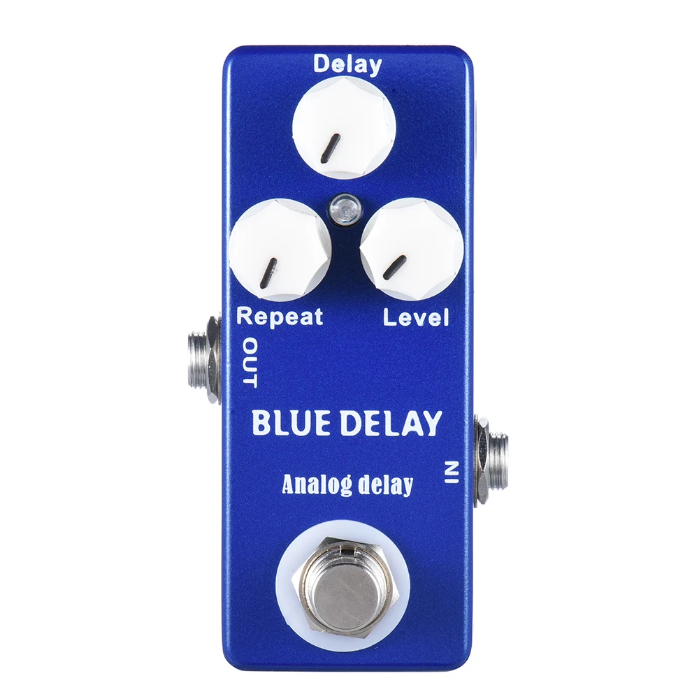 Mini Blue Delay Pedal - True Bypass, Mad Professor Effect