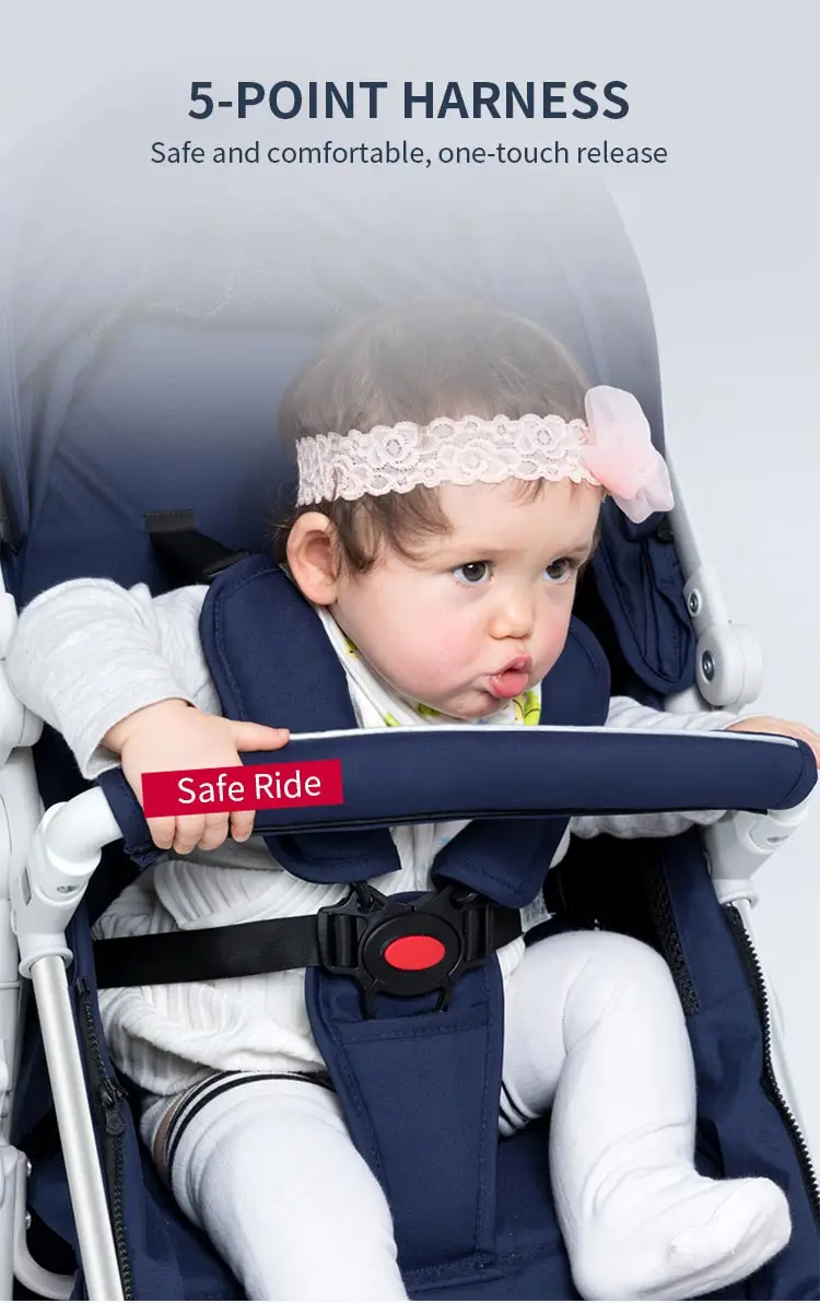 Reborn Baby Push Doll Stroller Set,European High Landscape Baby