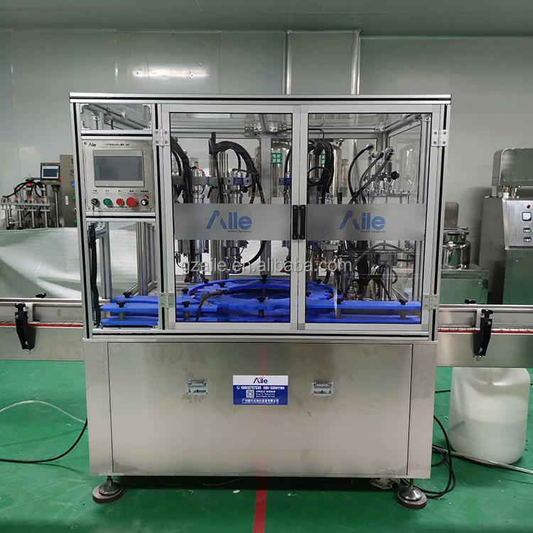 25.4mm Valve Aluminum Multifunction Full Automatic BOV Aerosol Filling Production Line for Perfume Spray Moisturizing Skin Spray details