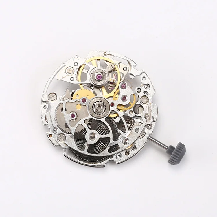 Oem Modified Automatic Skeleton Watch Movement 3 Hands Parts Designer ...