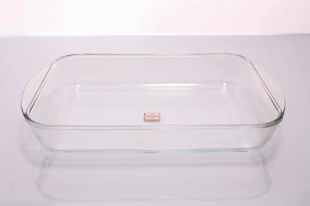 Pyrex Classic – Recipiente rectangular de vidrio con tapa, 2.6L