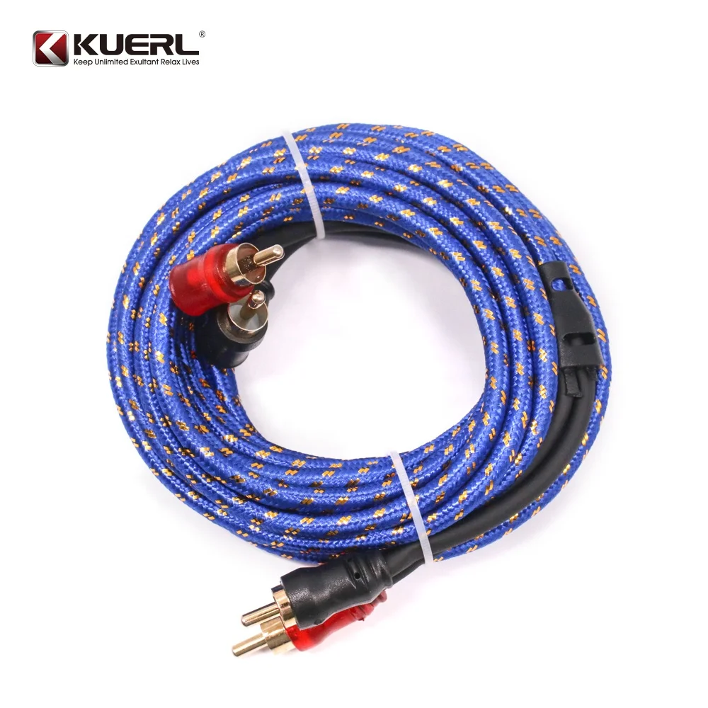 Kit Cavi Per Amplificatore Auto E Subwoofer, Con Alimentazione, RCA, Fusibile AGU E Connettori, 14 Gauge, 1500W